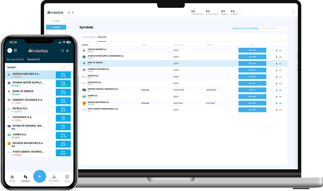 Inviertas Trading Platform